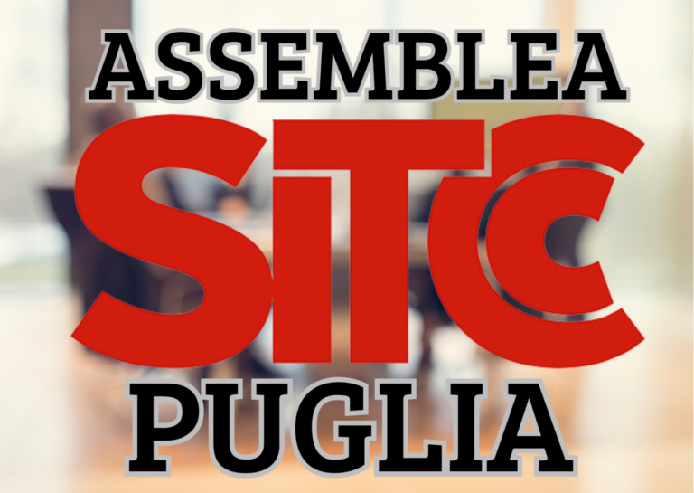 Scopri di più sull'articolo Convocazione Assemblea SITCC Puglia