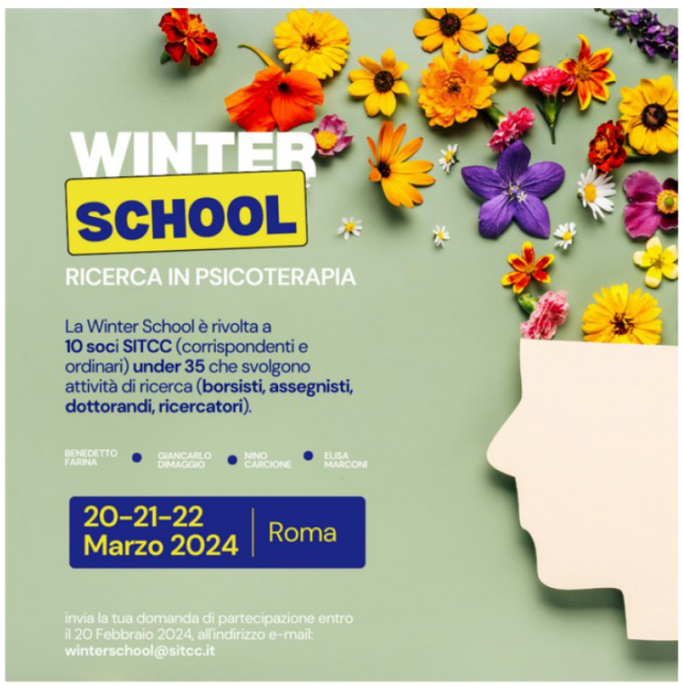 Scopri di più sull'articolo Winter school 2024: bando di partecipazione