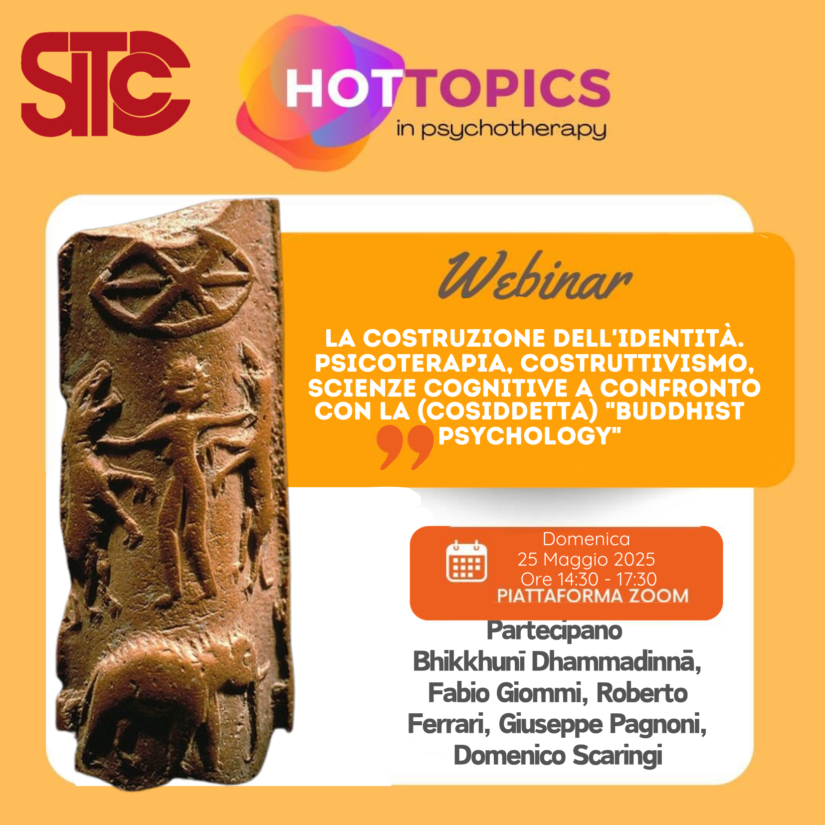 Al momento stai visualizzando HOT TOPICS – La costruzione dell’identità. Psicoterapia, costruttivismo, scienze cognitive a confronto con la (cosiddetta) “Buddhist Psychology”