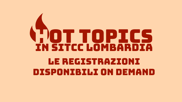 SITCC LOMBARDIA - HOT TOPICS YOUTUBE
